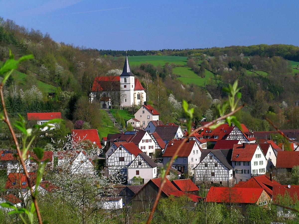 Hotel Altes Amtshaus, 3 Mulfingen Esterno foto